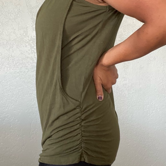 Size S - Olive Green Maternity / Breastfeeding Tank Top 🖤 - Picture 3 of 4